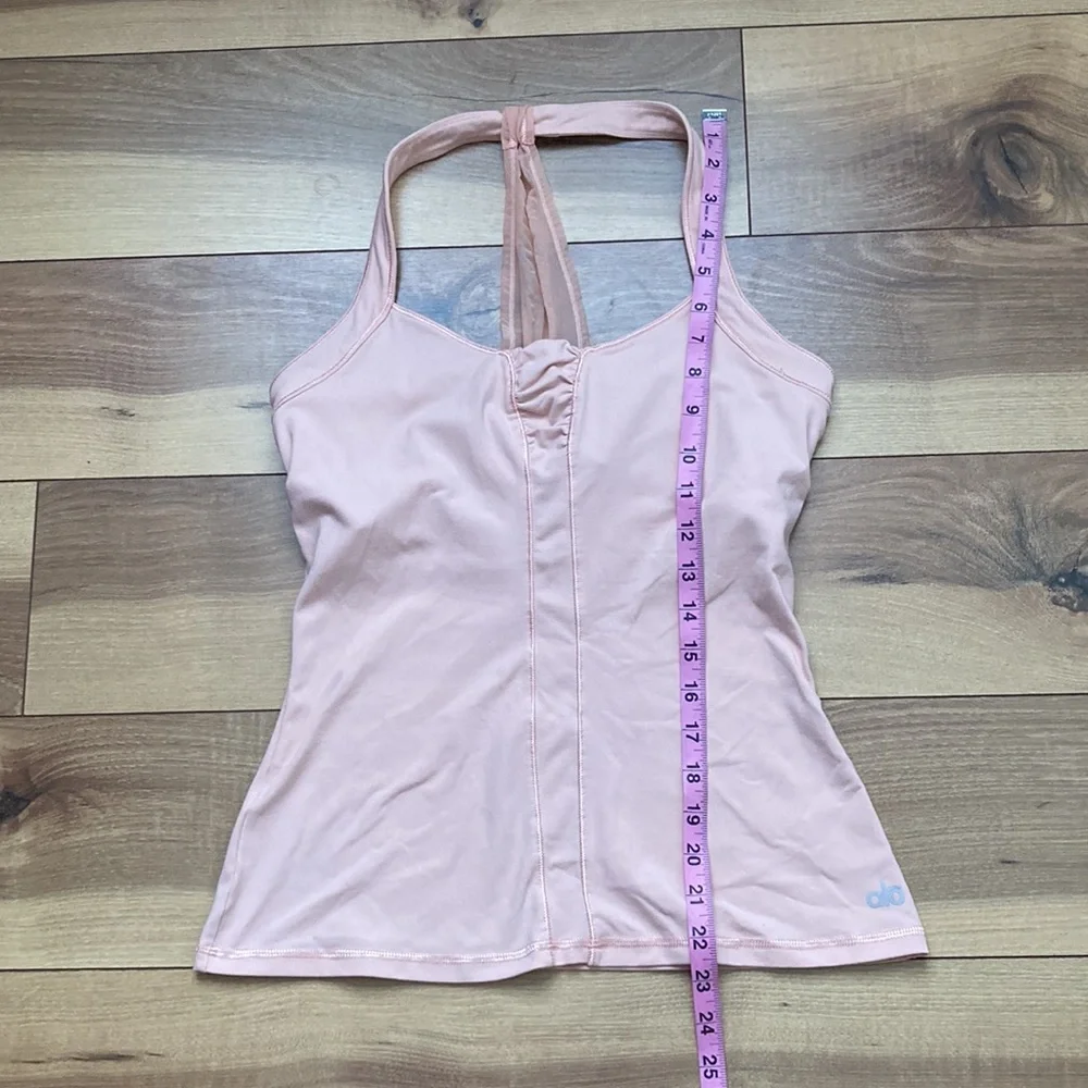 ALO Bliss Shirred Yoga Tank. Size S